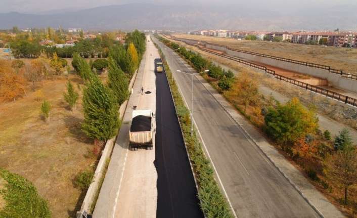 Erzincan Belediyesi Fen İşleri Müdürlüğünün 2020 yılındaki yol ve kaldırım