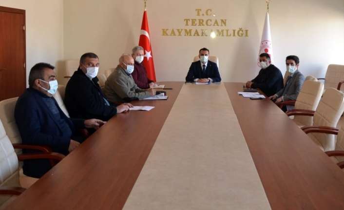 Erzincan’ın Tercan ilçesinde Kaymakam Musa Kazım Çelik başkanlığında 2021-2022 yılı