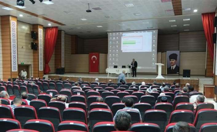 Erzincan’da 2022 yılı vekâlet yoluyla kurban kesimi tanıtım toplantısı düzenlendi.