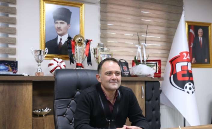 24Erzincanspor Yönetim Kurulu Başkanı Gökhan Keleş, 11. hafta sonunda takımın
