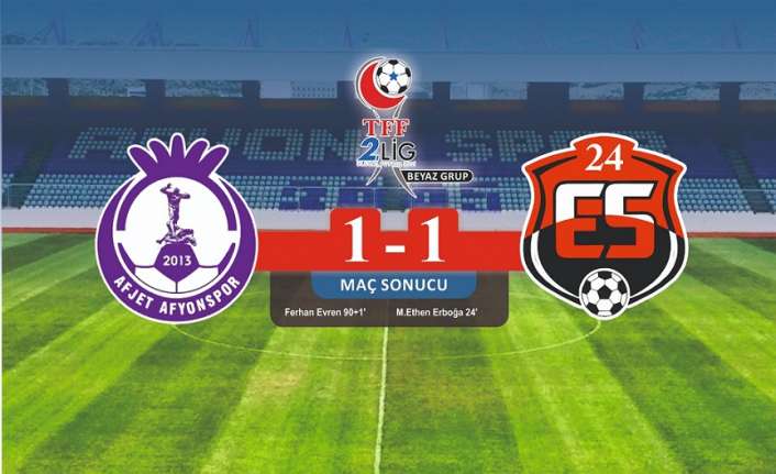 TFF 2. Lig Beyaz gurup 14 hafta mücadelesinde Deplasmanda Afjet