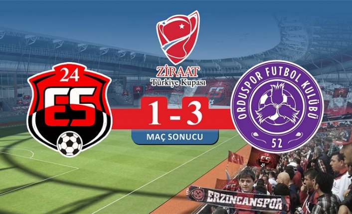 Kupa beyi 24Erzincan spor genç kadro ile çıktığı Ziraat Türkiye