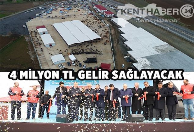 Günde 250 büyükbaş, 500 küçükbaş hayvan kesimi gerçekleştirilebilecek en modern