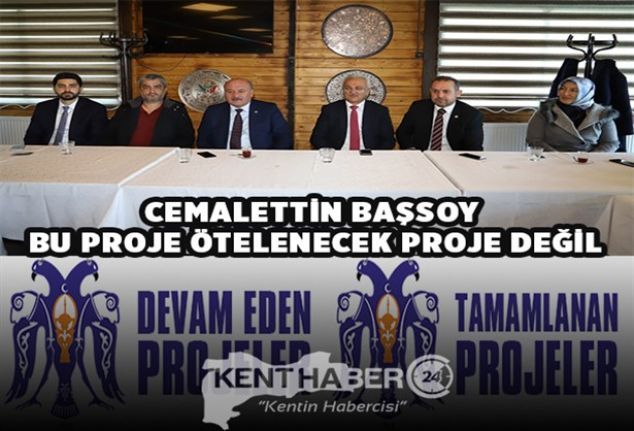 Basın mensupları ile bir araya gelerek değerlendirmelerde bulunan Erzincan Belediye