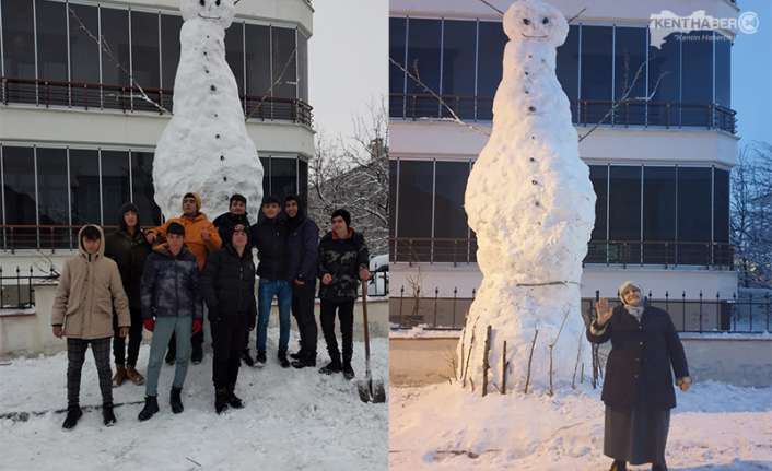 Yeni yıla kar ile uyanan ve hafta sonu devam eden