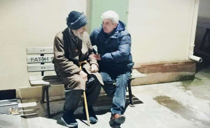 Erzincan Merkez göyne köyü eşraflarından Mehmet Güloğlu (103), 1939 depreminde