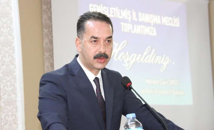 Kongre sürecini değerlendiren AK Parti Erzincan İl Başkanı Mehmet Cavit