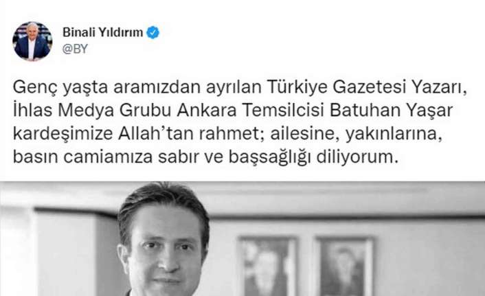AK Parti Genel Başkan Vekili Binali Yıldırım, hayatını kaybeden İhlas
