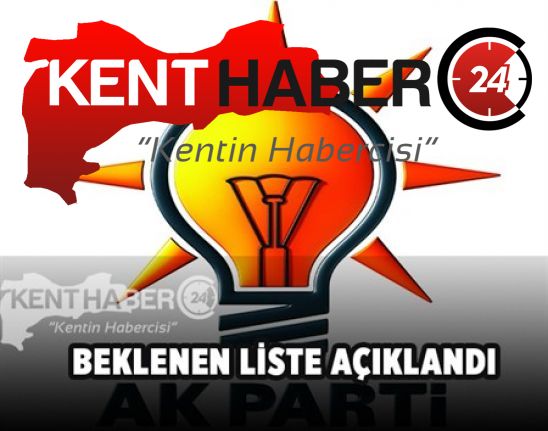 AK Parti Erzincan Belediye Meclis Üyesi adayları ve merakla beklenen