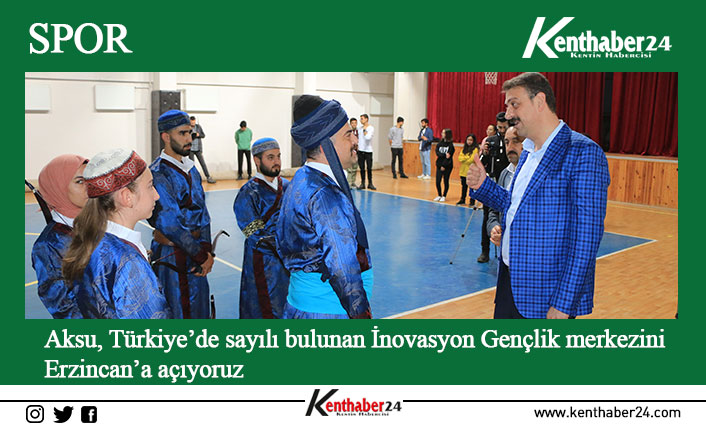 Erzincan’da Gençlik Merkezinde devam eden Geleneksel Türk Okçuluğu eğitimlerini ziyaret