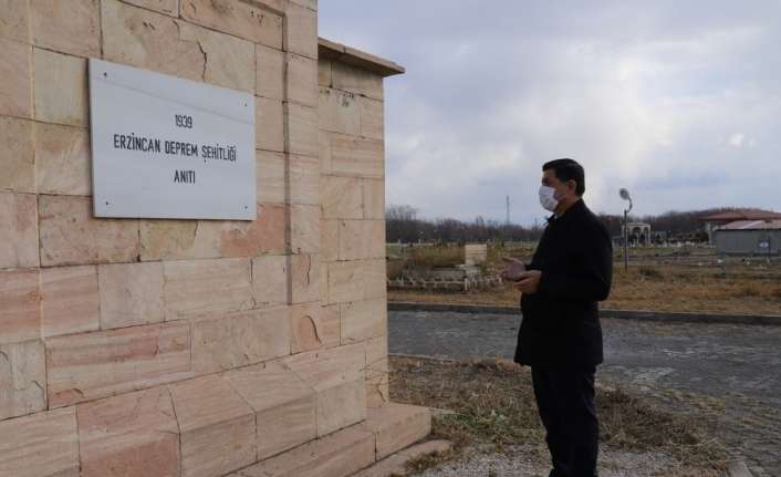 Erzincan Belediye Başkanı Bekir Aksun, kentte 27 Aralık 1939’da yaşanan