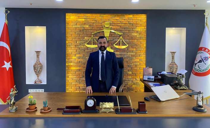 Erzincan Baro Başkanı Adem Aktürk, Anneler Günü dolayısıyla bir kutlama