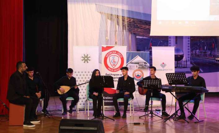 Anadolu Mektebi Kültür Kervanı programı Erzincan’da gerçekleştirildi.