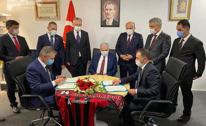 Erzincan Binali Yıldırım Üniversite Vakfı yönetim kurulu toplantısına katılmak üzere