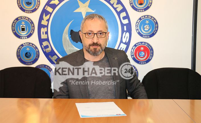 Erzincan genelinde yetkili sendika olduklarını söyleyen Türk Sağlık-Sen Erzincan Şube