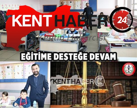 Erzincan Barosu Eğitime destek vermeye devam ediyor. Erzincan Melikşah İlkokulunu