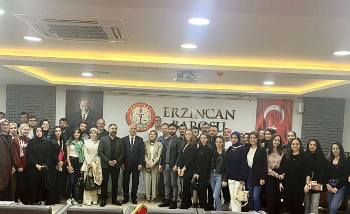 Erzincan Barosu ev sahipliğinde "Yargıtay kararları ışığında Aile Hukuku Uygulamaları"