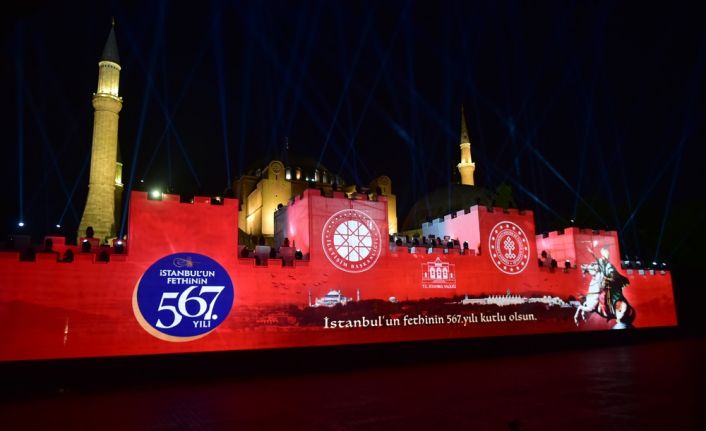 İstanbul’un fethinin 567. yıl dönümünde Ayasofya’da Fetih Suresi okundu.