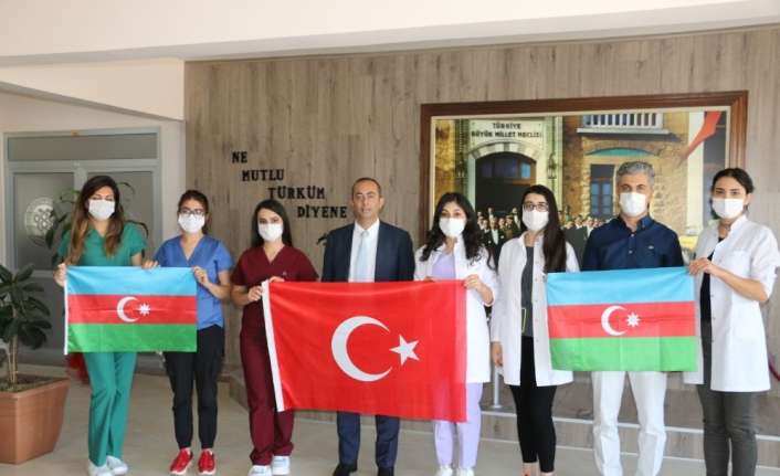 Erzincan Binali Yıldırım Üniversitesi Tıp Fakültesinde eğitimlerini devam ettiren Azerbaycanlı