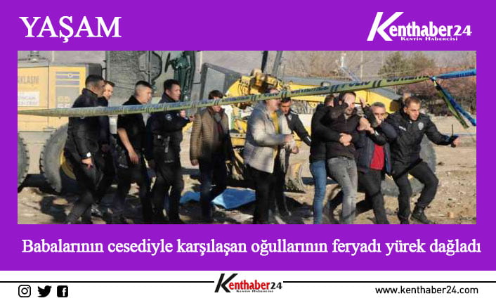 Erzincan’da enkaz alanında odun topladığı sırada belediyeye ait iş makinesinin