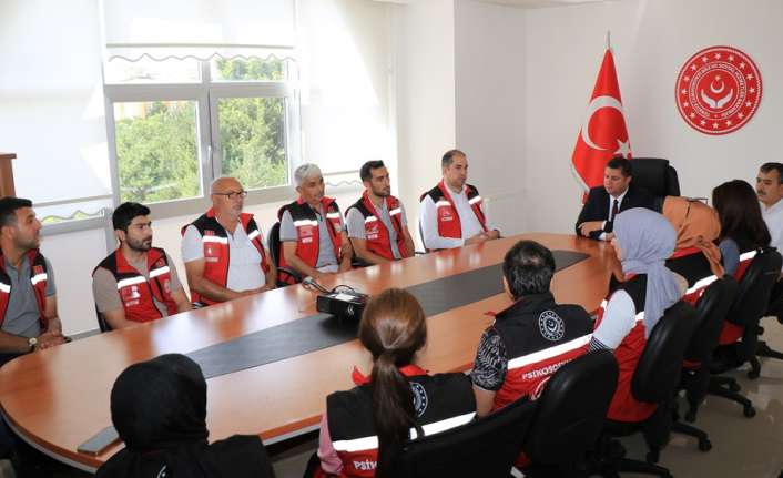 Bakan Göktaş'tan Erzincan ASP personeline teşekkür belgesi Aile ve Sosyal Hizmetler Bakanı Mahinur Özdemir Göktaş tarafından depremde