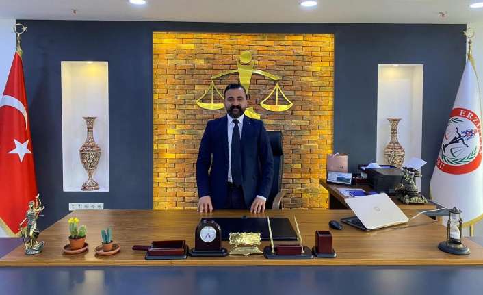 Erzincan Baro Başkanı Adem Aktürk, adli tatilin başlamasıyla ilgili bir