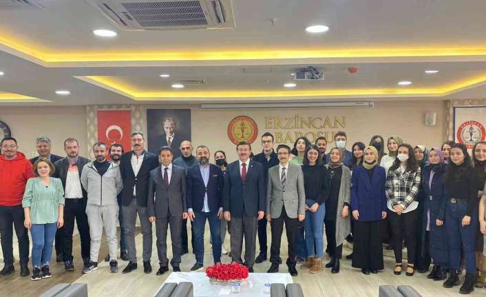 Erzincan Barosunun ev sahipliğinde "İnfaz Hukuku" konulu meslek içi eğitim