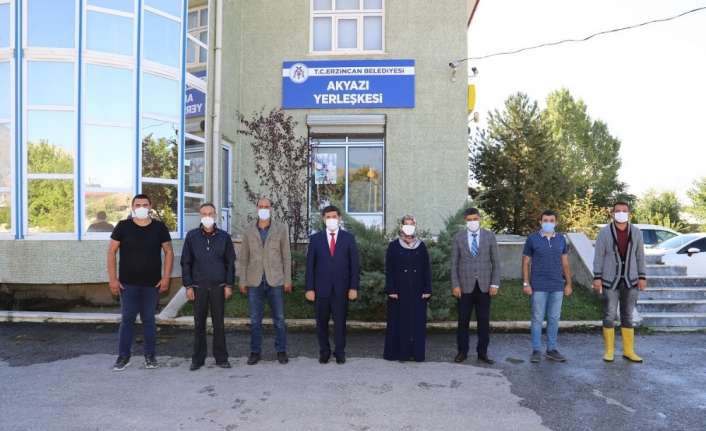 BAŞKAN AKSUN, MAHALLELERDE İNCELEMELERDE BULUNDU