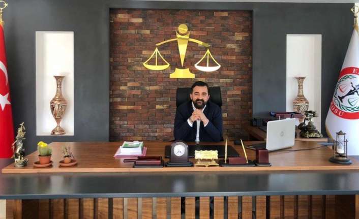 Erzincan Baro Başkanı Adem Aktürk, 173 kayıtlı avukatı, 77 stajyer