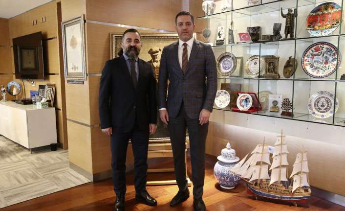 Ankara’da bir dizi ziyaretler gerçekleştiren Erzincan Barosu Başkanı Av. Adem