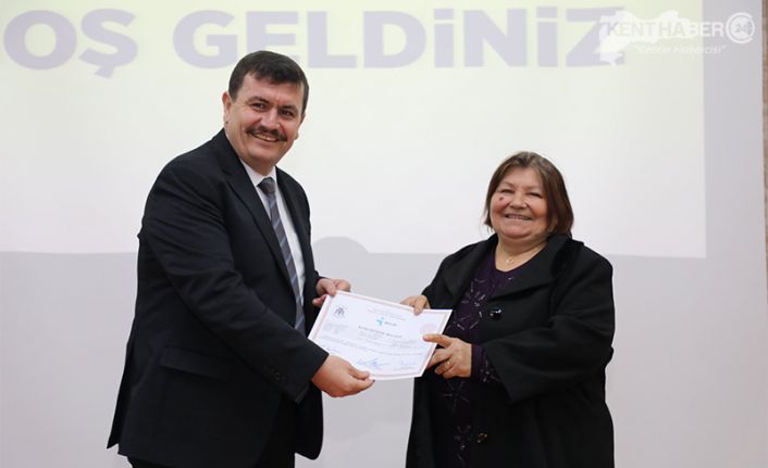 Erzincan Belediyesi ev hanımlarına meslek edindirilmesi, istihdam oluşturması ve ev