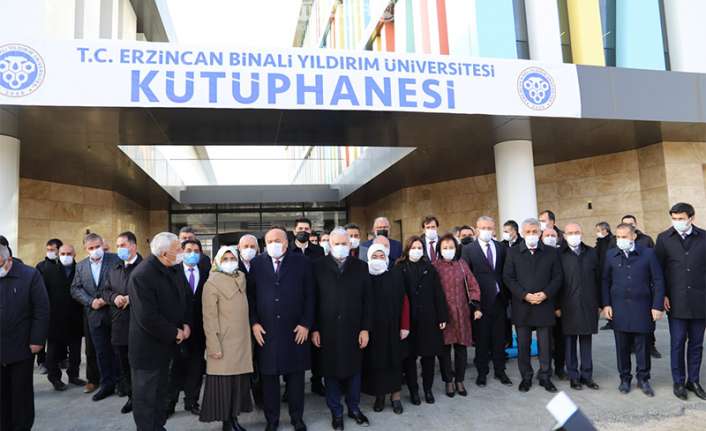 Erzincan Binali Yıldırım Üniversite Vakfı yönetim kurulu toplantısına katılmak üzere