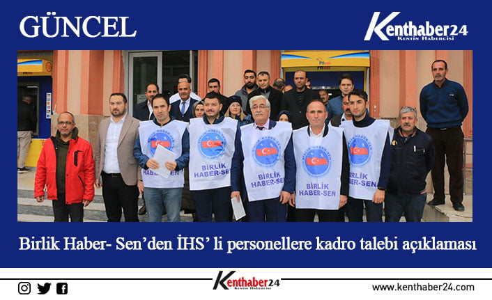 Birlik Haber- Sen 81 ilde ortak basın açıklaması yaptı. Erzincan