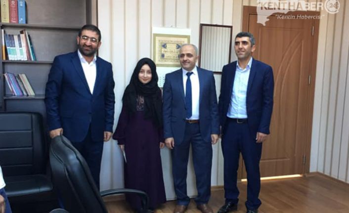 Sümbül Valide Sultan Kız Kur’an Kursu öğrencisi Evsanur Uslu, geçtiğimiz