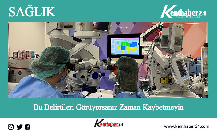En önemli duyu organımız olan gözlerde ışık çakmaları, uçan cisimler