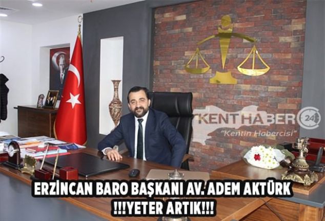 Erzincan Baro Başkanı Av. Adem Aktürk Küçükçekmece'de, 5 yaşında bir