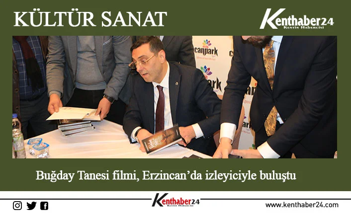 “Buğday Tanesi kitabının imza töreni ve filmin gösterimine katılmak üzere