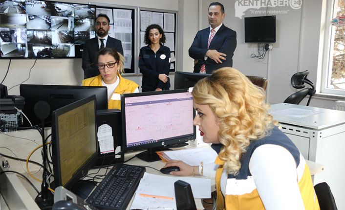 Erzincan’da 112 Komuta Kontrol Merkezi' 7-24 kesintisiz hizmet verirken yıl