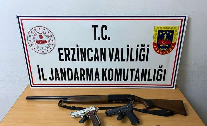 Erzincan’da jandarmanın düzenlediği operasyonda