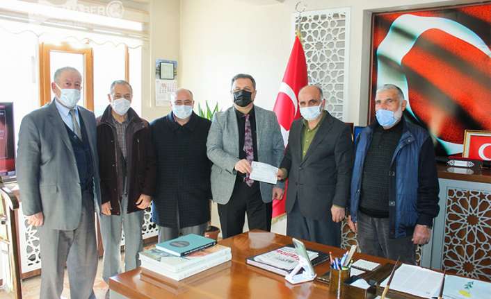 Türkiye Diyanet Vakfı tarafından İdlib’de savaş mağduru aileler için inşa