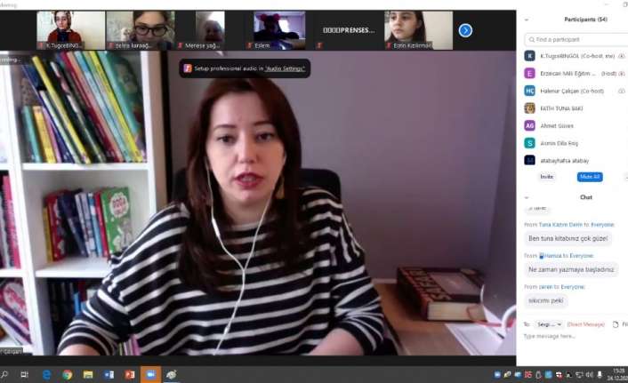 "Candır Kitap Can Hep Birlikte Okuyor Erzincan" projesi, online yazar