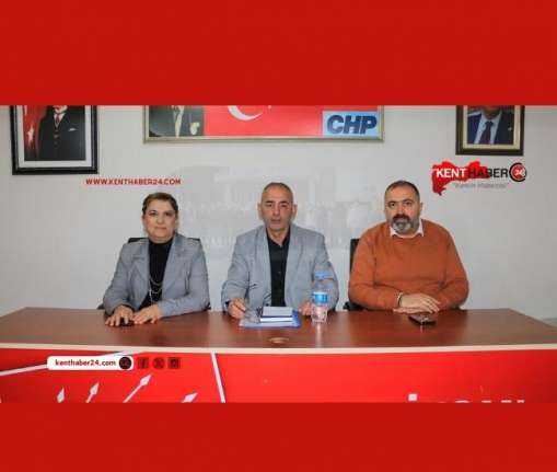 Cumhuriyet Halk Partisi Erzincan İl başkanlığında Çağlayan Belediyesi Başkan aday