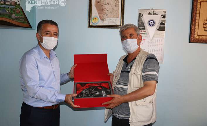 Cumhurbaşkanlığı İletişim Başkanlığı Erzincan Bölge Müdürü Yahya Tekin, KENTHABER24 gazetesi