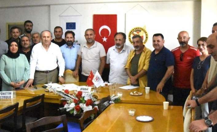 Doğu Anadolu Gazeteciler Cemiyeti (DAGC) Olağan Genel Kurulu yapıldı. Başkan