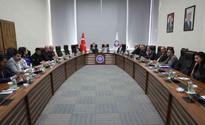 Erzincan’da Deprem Teknolojileri Enstitüsü Araştırma toplantısı düzenlendi.