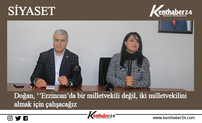 Cumhuriyet Halk Partisi Erzincan İl Başkanı Ayhan Doğan 7 yıldır