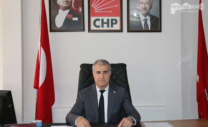 Cumhuriyet Halk Partisi Erzincan İl Başkanı Ayhan Doğan, bugün 5