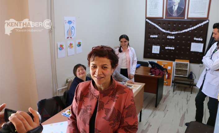 Erzincan DOWN Sendromu Dernek başkanı Netice Tekin; Çocuklarımızın toplumsal kaynaşmaları