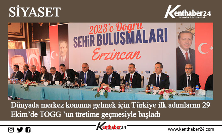 Kültür ve Turizm Bakanı Mehmet Nuri Ersoy, çeşitli 2023’e Doğru