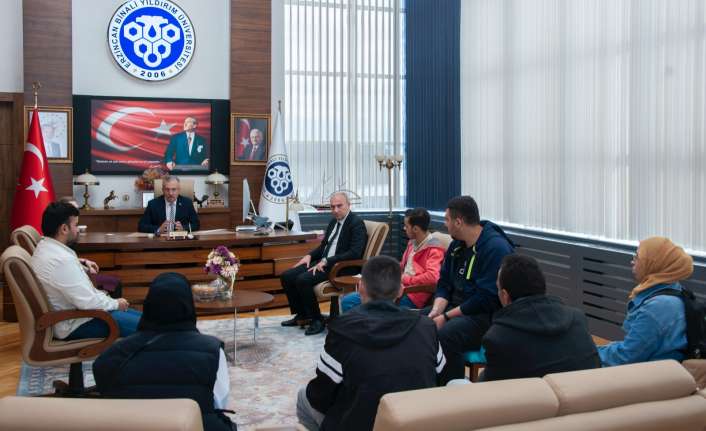 Erzincan Binali Yıldırım Üniversitesi Rektörü Prof. Dr. Akın Levent, EBYÜ’